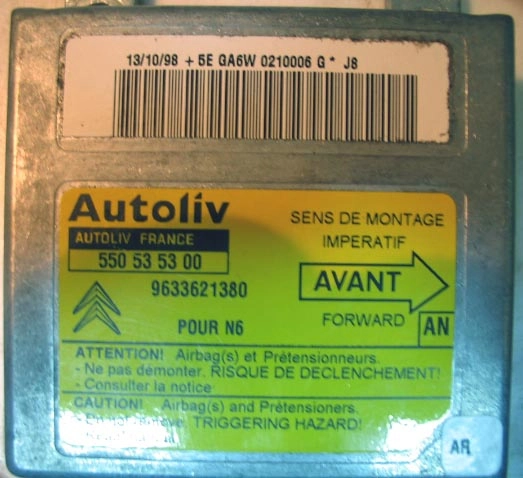 9633621380AN 550535300 CITROEN XARA1999Y 93C66 CRASH+CLEAR SRS.rar